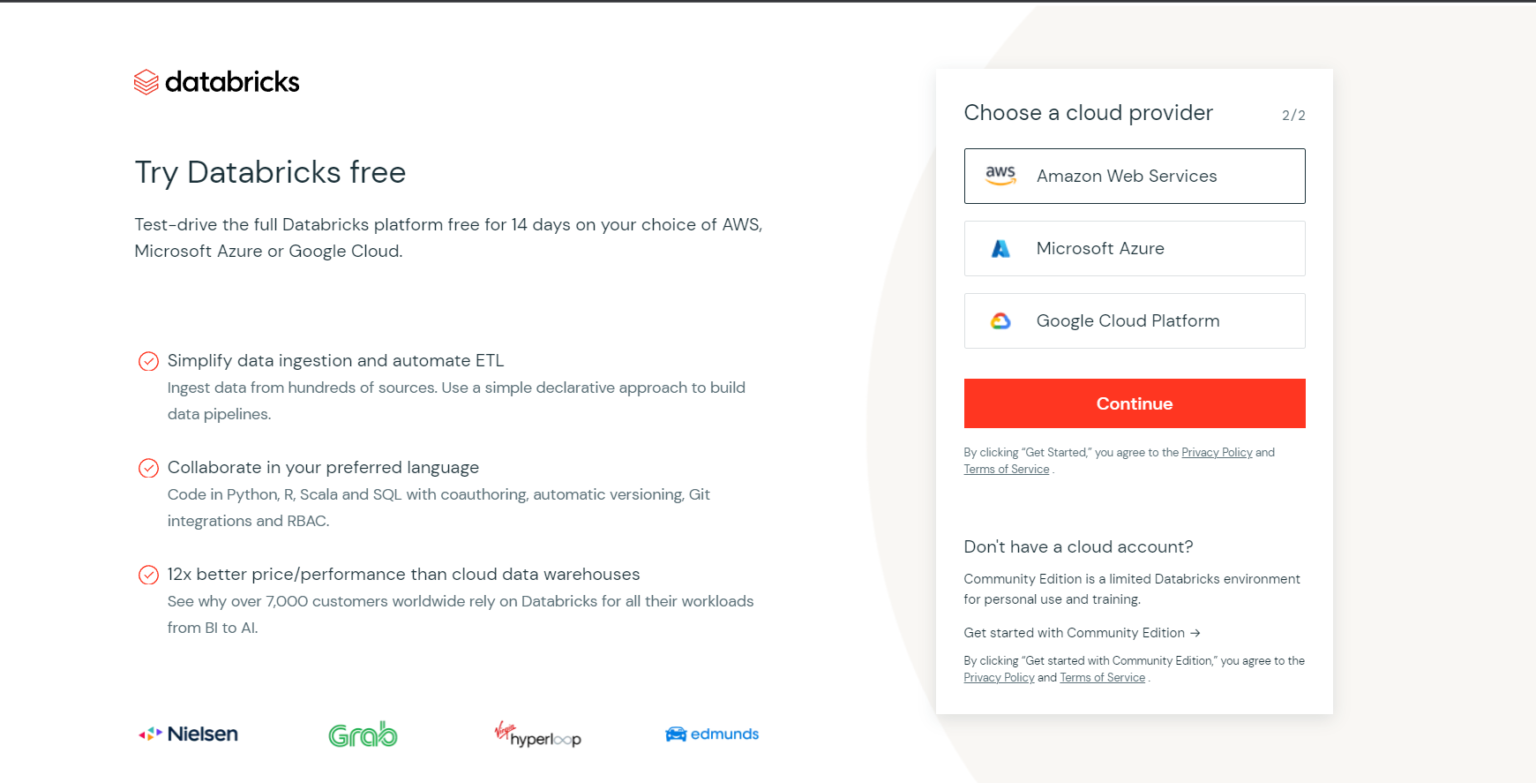 How to register for Databricks Community Edition : Databricks Tutorials